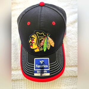 CHICAGO BLACKHAWKS|Fanatics Flex Fit|Size Medium/Large|Low Profile